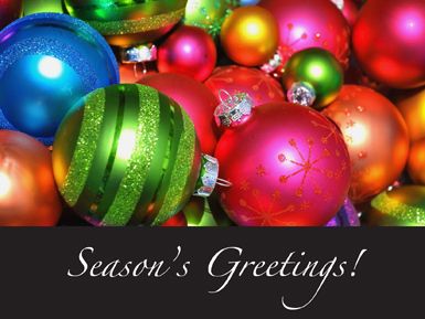 Multi-Colored Ornaments - HC08